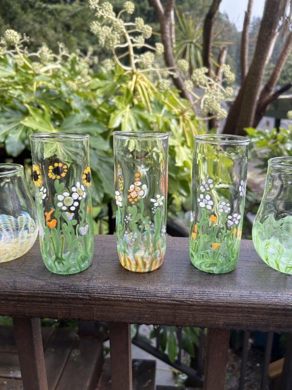 Wildflower Tall Glasses - Image 2