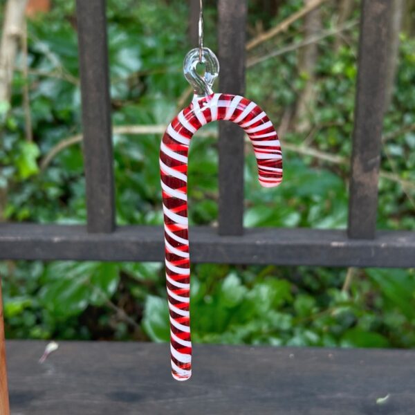 Handmade Candy Cane Ornament