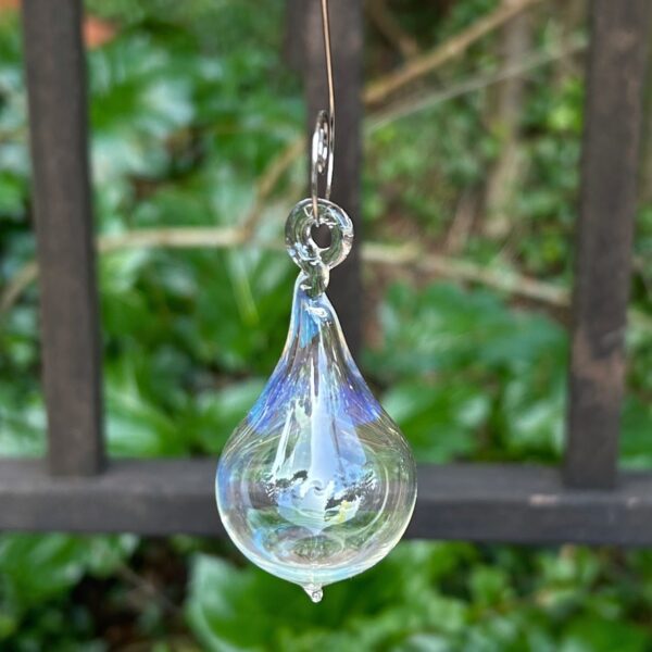 Hand-Blown Glass Keepsake Ornament - Image 4